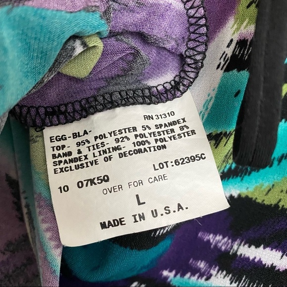 Iz Byer tank top belt empire waist large black - Picture 11 of 12